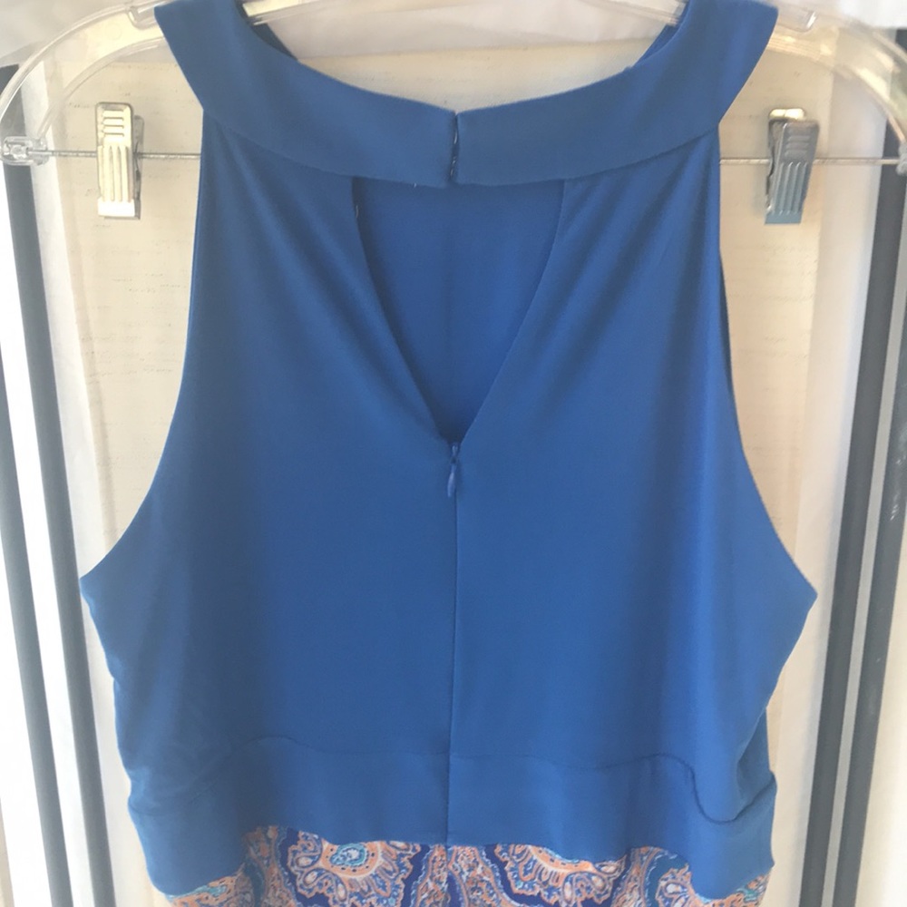 Flattering dress handkerchief hem